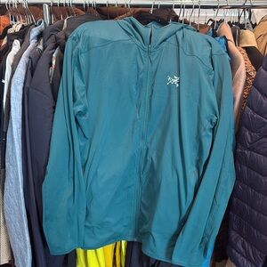 Arc'teryx Green Lightweight Shirt Jacket